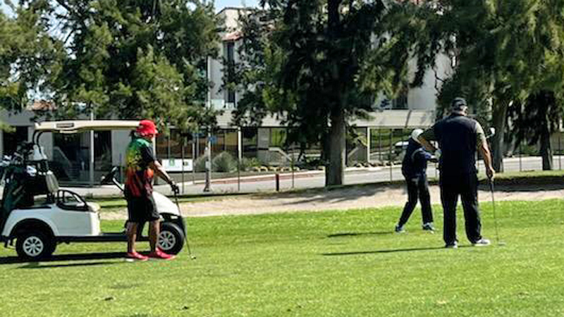 On the Course at Recreation Park